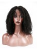 Kinky Curly Full Lace Human Hair Brazilian Wigs For Black Women