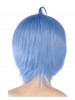 Harline Short Blue Ponytail Wig Cosplay