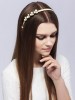 Beautiful Headdress Flower Fringe Wide Hair Bands For Ladies