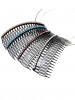 Women's Elegant Rhinestone Inlaid Fringe Hair Combs