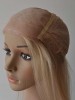 Blonde Lace Front Mono Long Layered Wig Wig With Bangs