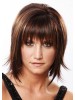 Short Straight Capless Formal Remy Human Hair Wig