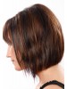 Short Straight Capless Formal Remy Human Hair Wig