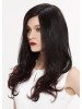 Black Wavy Remy Human Hair Long Lace Front Wig