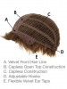 Mid-Length Straight 100% Human Hair Layered Wig
