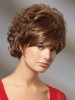 Short Curly Classic Cut Synthetic Hair Wig