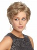 Classic Short Cut Lace Front Synthetic Wavy Wig