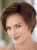 Lace Front Side-Swept Bangs Flattering Bob Style Human Hair Wig