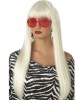 Cool Long Straight Lady Gaga Capless Wig for Woman